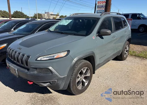 2014 Jeep Cherokee Trailhawk from USA, damaged, VIN 1C4PJMBS2EW161276